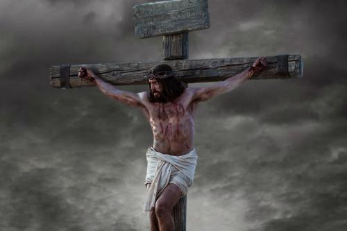 La crucifixión de Jesucristo, imagen a través de lds.org