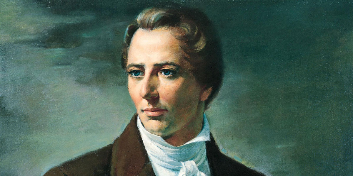 The Prophet Joseph Smith, (El profeta José Smith) por Alvin Gittins a través de lds.org