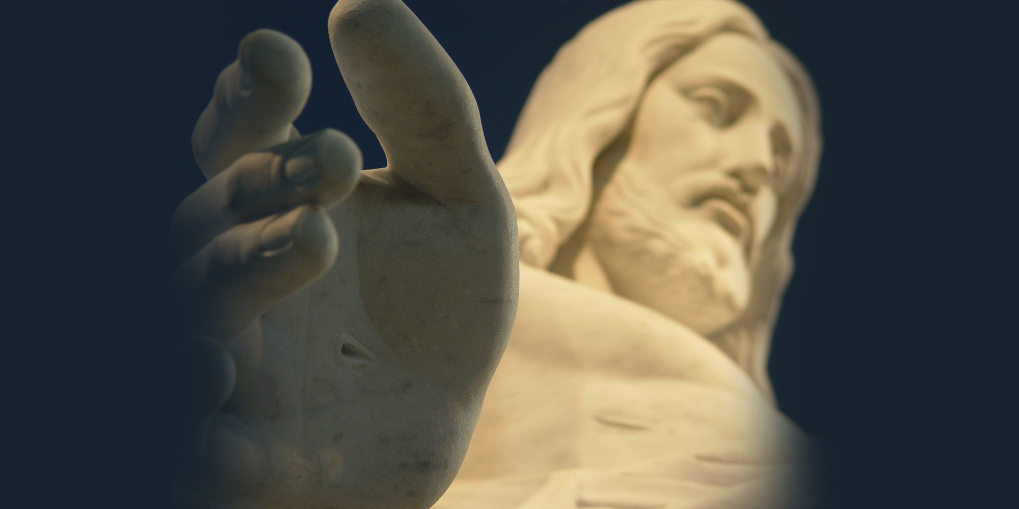 Jesucristo, estatua de Cristo, imagen vía Flickr