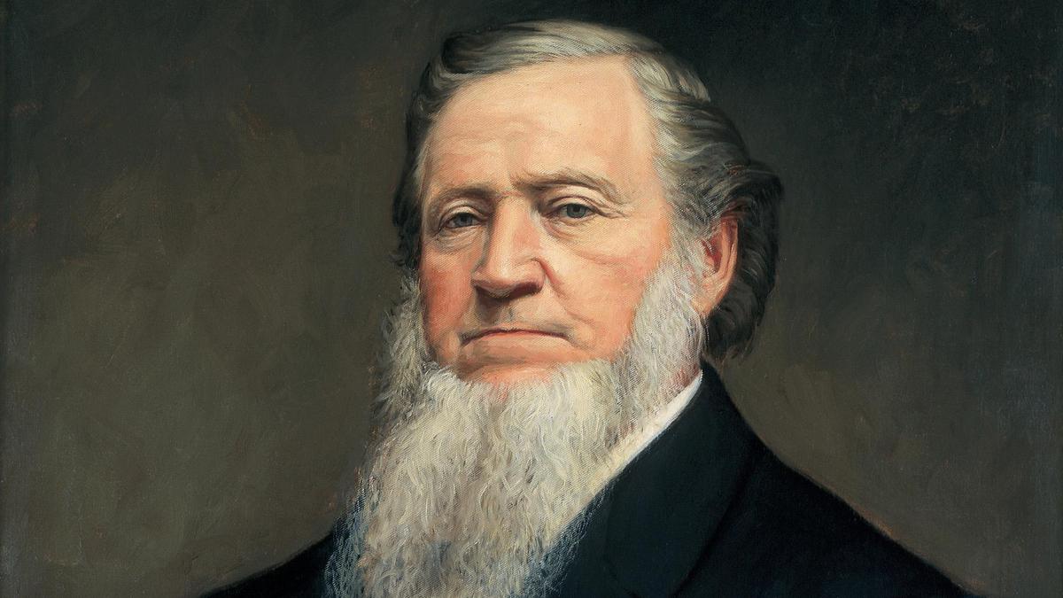 Imagen de Brigham Young a través de lds.org