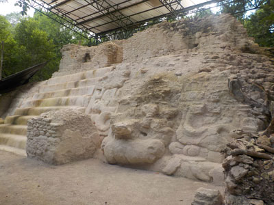 Templo del Jaguar, Mirador, Guatemala.