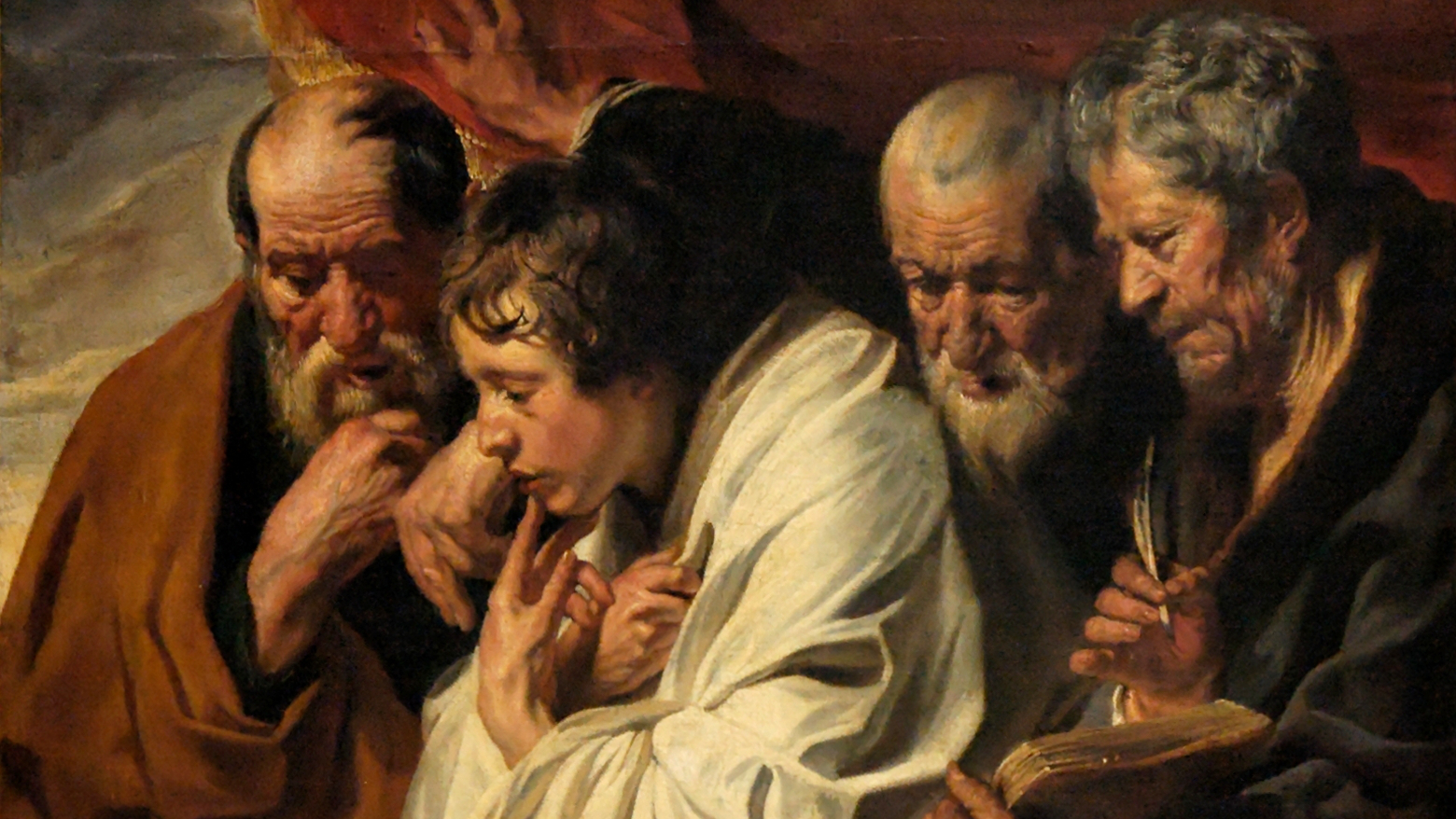 Cuatro evangelistas de Jacob Jordaens